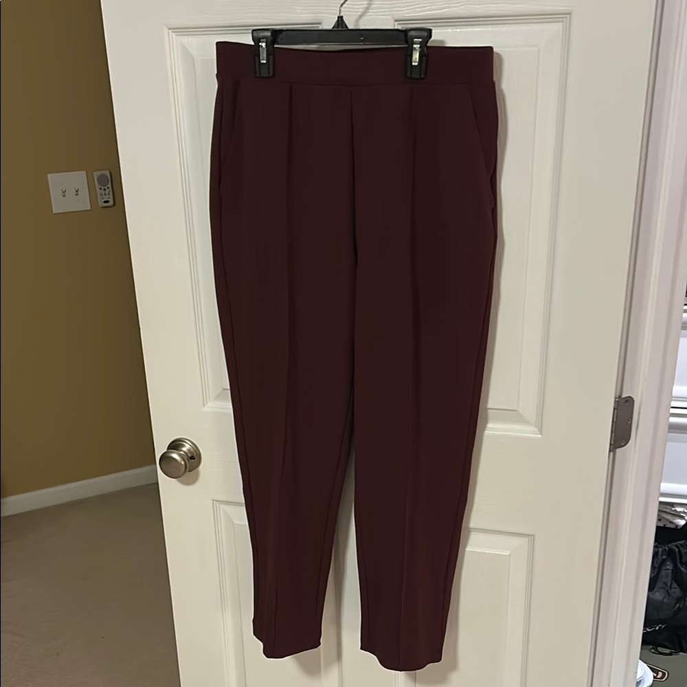 Burgundy Trousers